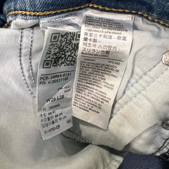 Levi’s Wedgie Fit Straight Leg Jeans - Picture 5 of 5